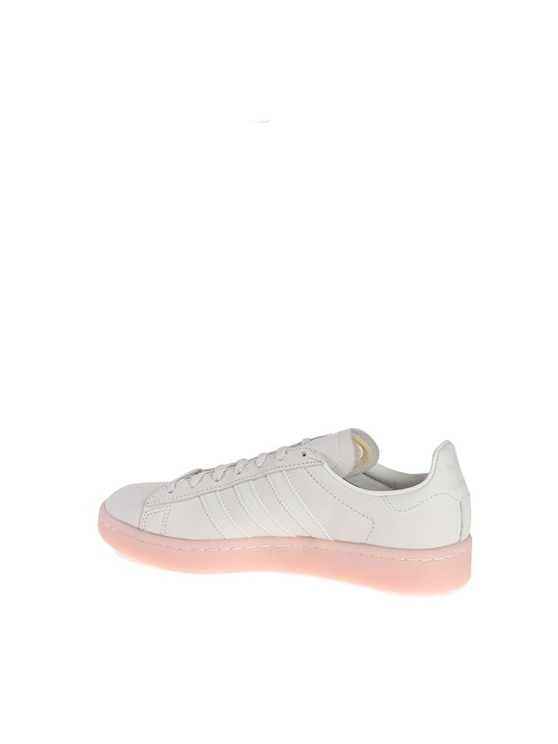 ADIDAS WOMEN'S BY9839 WHITE LEATHER SNEAKERS