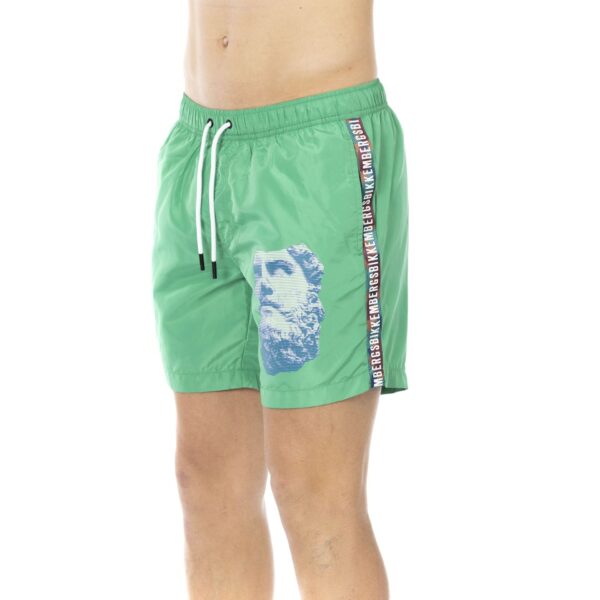 Bikkembergs Beachwear BKK1MBM13_VerdeGreen - Image 4