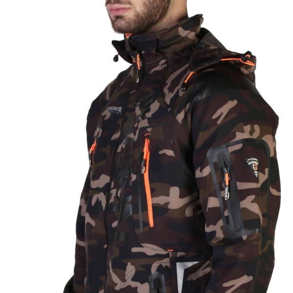 Geographical Norway Techno-camo_man_kaki-orange - Image 4