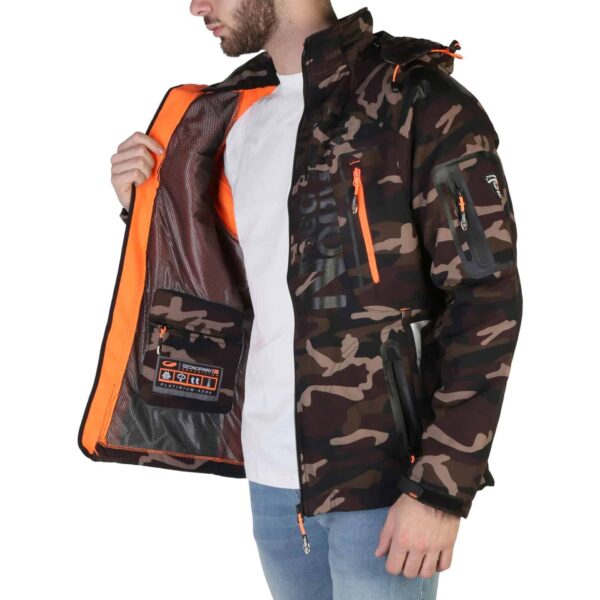 Geographical Norway Techno-camo_man_kaki-orange - Image 5