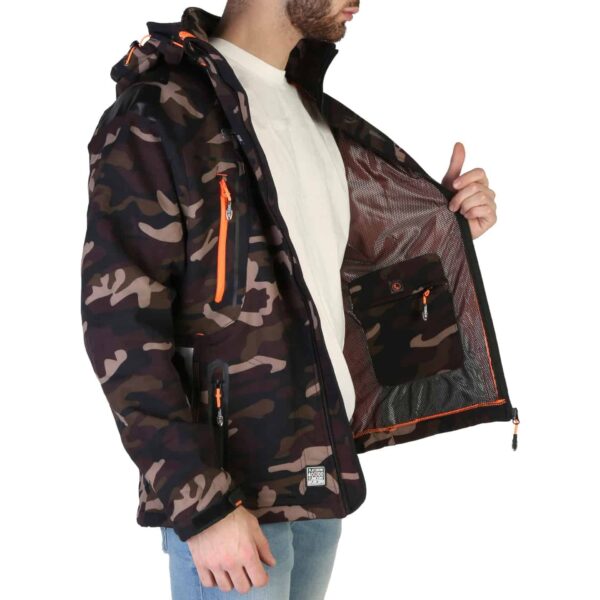 Geographical Norway Techno-camo_man_kaki-orange - Image 6