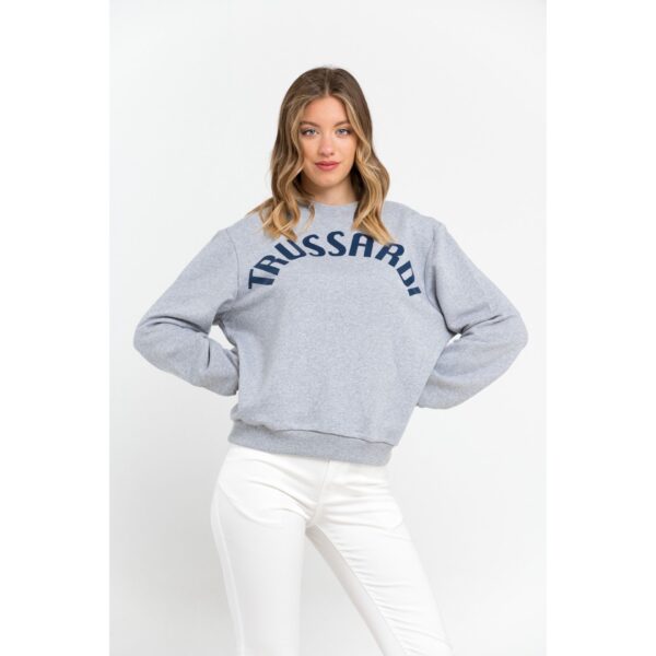 Trussardi 36F000321T002191_E696MelangeGreyPrintBlue - Image 2