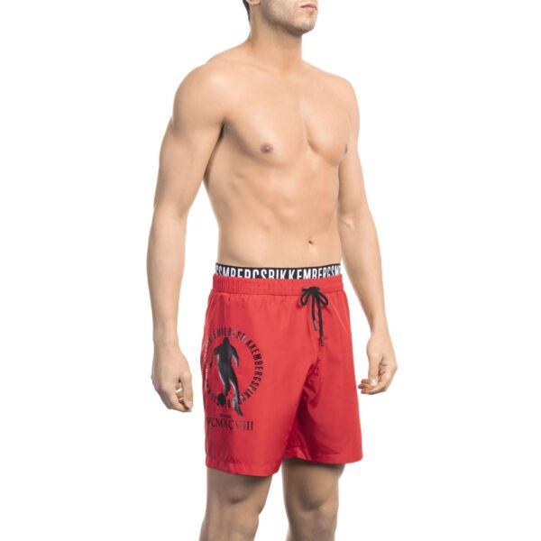 Bikkembergs Beachwear BKK1MBM07_RED