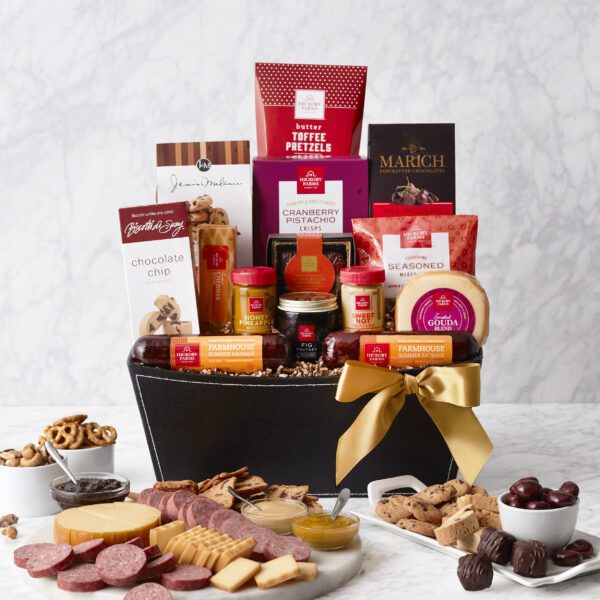 Gourmet Treasures: Premium Gift Basket