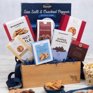 Classic Chocolate & Snacks: Gourmet Gift Basket