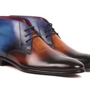 Paul Parkman Men's Chukka Boots brown and blue