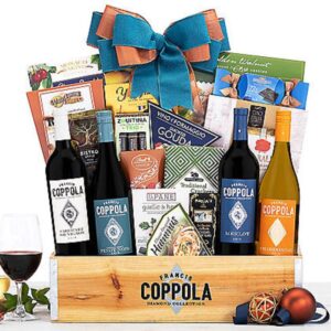 Francis Ford Coppola Quartet: Wine Gift Basket