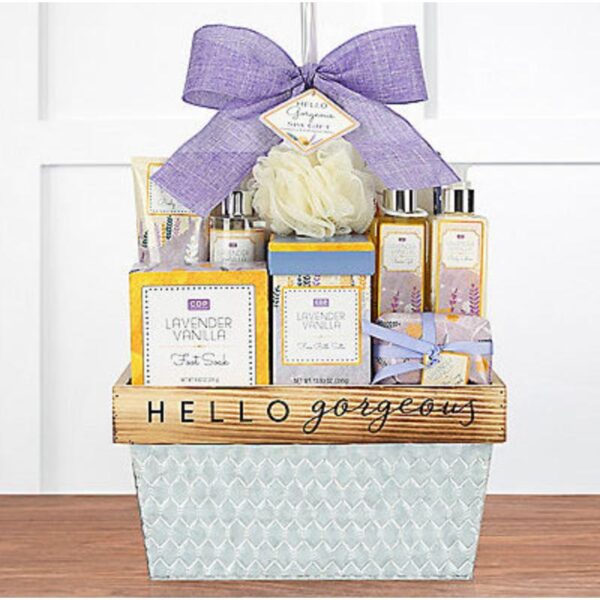 Cru De Provence Lavender Vanilla: Spa Gift Basket