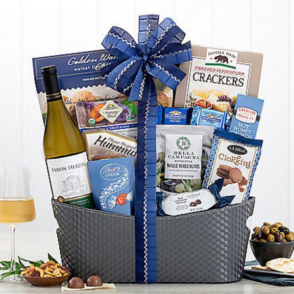 Baron Herzog Chardonnay: Kosher Wine Basket