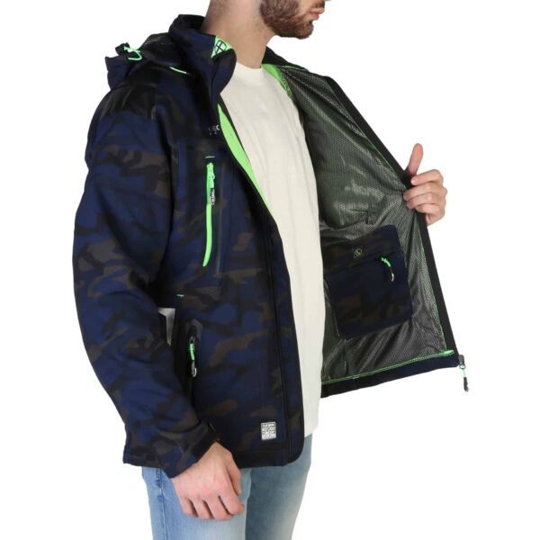 Geographical Norway Techno-camo_man_blue-green - Image 6