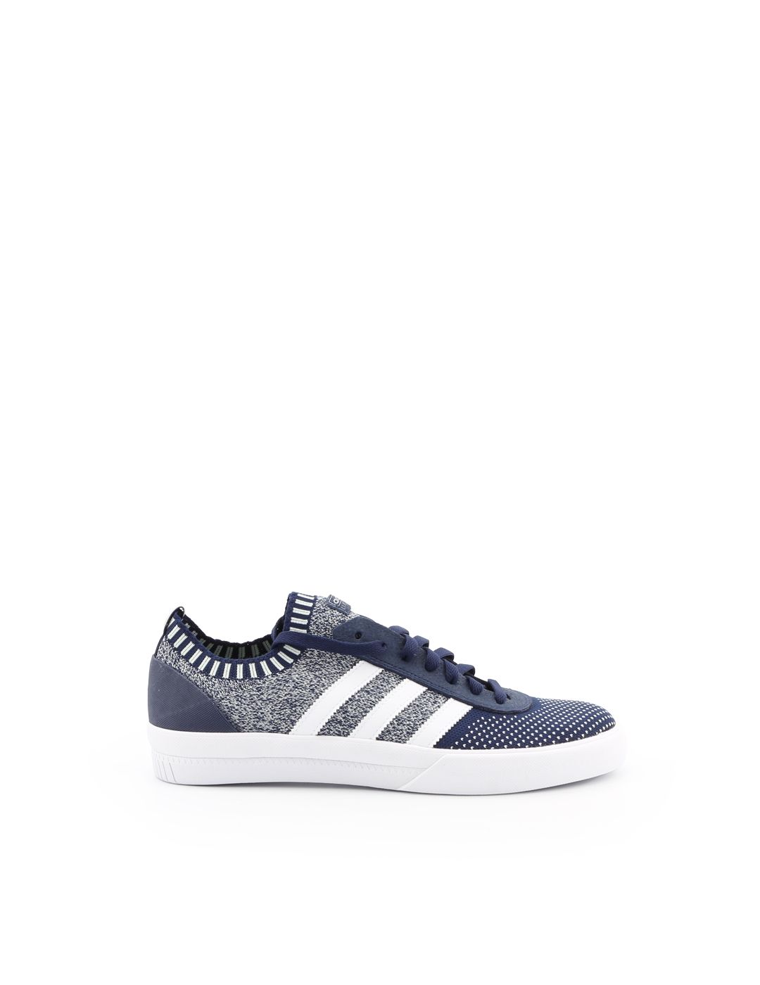 ADIDAS MEN'S CQ1226 BLUE LEATHER SNEAKERS