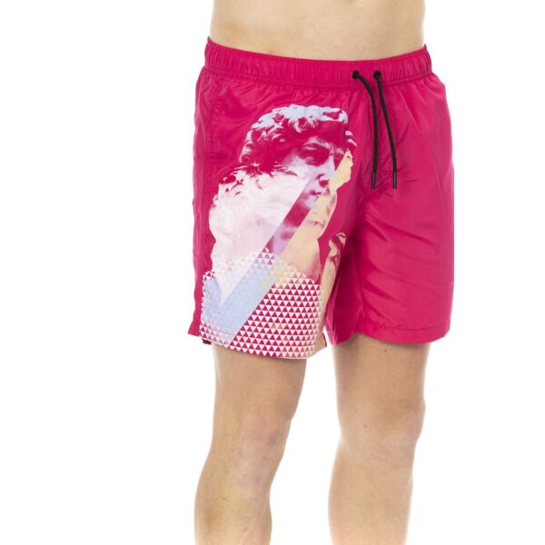 Bikkembergs Beachwear BKK1MBM14_Fuxia - Image 4