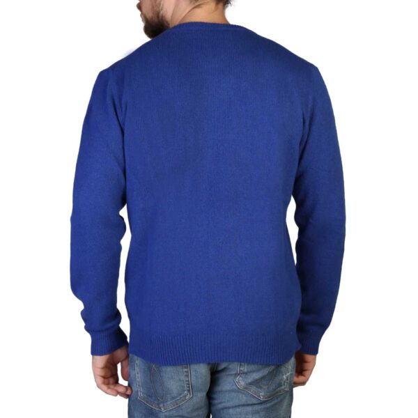 100% Cashmere C-NECK-M_560-BLUE - Image 2